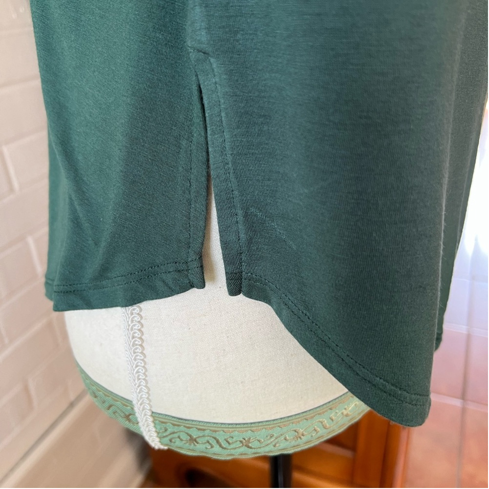 American Eagle soft and sexy spaghetti straps crop top olive green size … - Picture 4 of 7